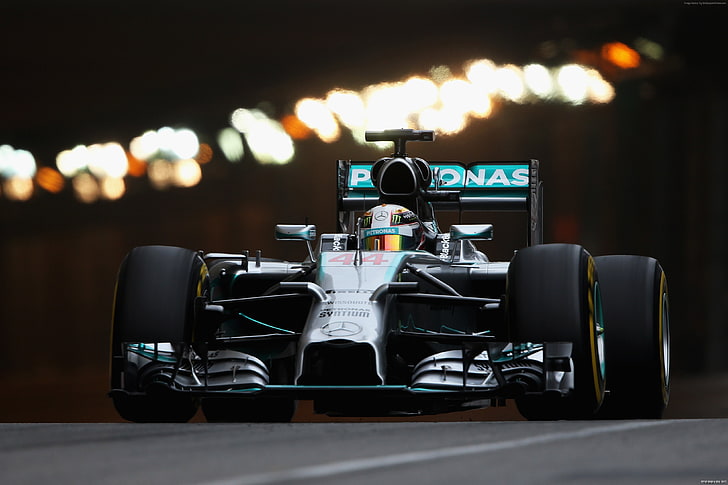 Lewis Hamilton, Formule 1, compétition, voiture de sport, casque, Mercedes-Benz, F1, fiche technique, Fond d'écran HD