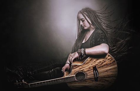Gitarre, Frauen, Ibanez, HD-Hintergrundbild HD wallpaper