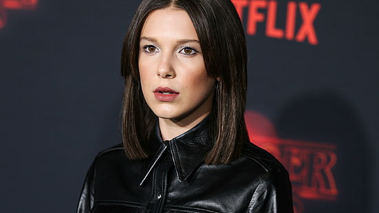 Millie Bobby Brown Stranger Things Evento 2017, HD papel de parede HD wallpaper