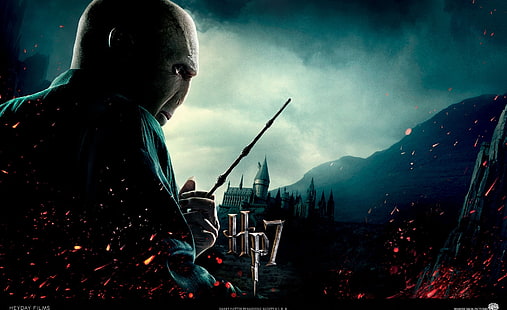 Harry Potter And The Deathly Hallows - Lord ..., poster Harry Potter 7, Film, Harry Potter, harry potter dan the hallly deathly, 2010 harry potter dan the hallly deathly, harry potter dan the hallly maut bagian 1, harry potter danhallold death voldemort, harry potter dan hallows deathly lord voldemort, ralph fiennes, lord voldemort, ralph fiennes sebagai lord voldemort, Wallpaper HD HD wallpaper