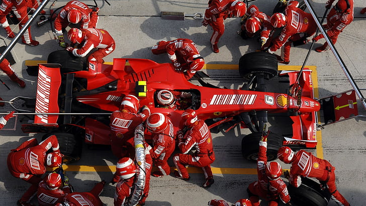 Fórmula 1, Scuderia Ferrari, Fondo de pantalla HD