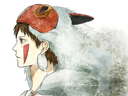 อะนิเมะ, Studio Ghibli, Princess Mononoke, วอลล์เปเปอร์ HD HD wallpaper