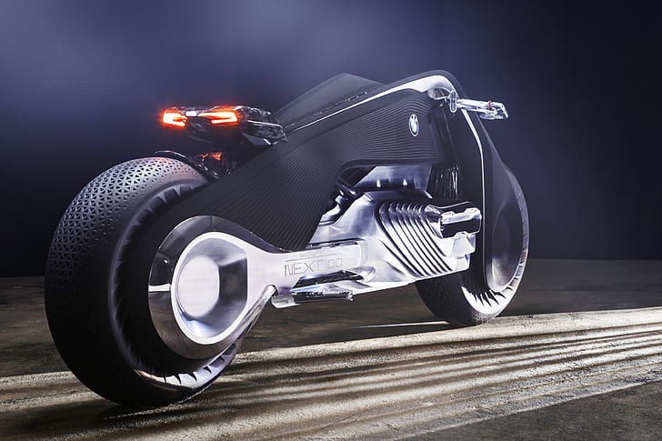 BMW Motorrad, 4K, Vision Next 100, Fondo de pantalla HD