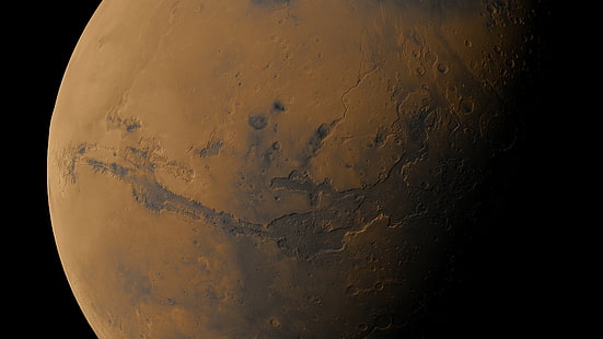Mars, planet, Citra Satelit, Foto satelit, Wallpaper HD HD wallpaper