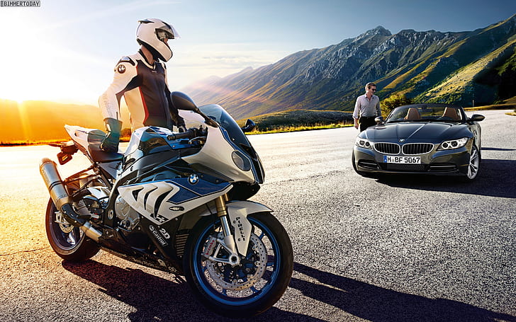 BMW S1000R Sportbike Sunlight 6 Series Mountains HD, mountains, sunlight, bmw, bikes, sportbike, series, 6, s1000r, HD wallpaper
