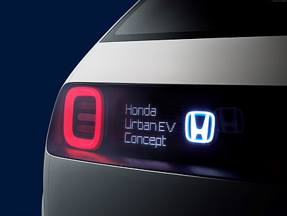 Honda Urban EV ، سيارة كهربائية ، سيارات كهربائية ، 4K ، معرض جنيف للسيارات 2018، خلفية HD HD wallpaper