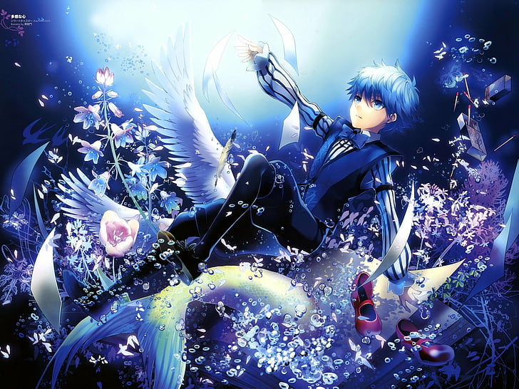 Fate Series, Fate/Extra, Blue, Caster (Fate/Extra), HD wallpaper