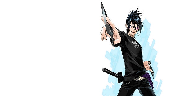 personnage d'anime masculin aux cheveux noirs, One-Punch Man, Sonic (One Punch Man), Fond d'écran HD HD wallpaper
