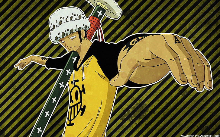 One Piece, Trafalgar Law, Herzpiraten, Anime, Anime Boys, HD-Hintergrundbild