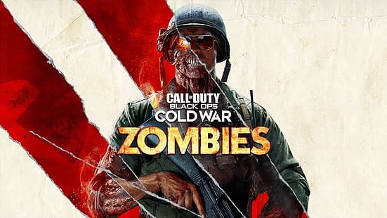 Call of Duty, Black Ops, Activision, Treyarch, Zombies, Guerra Fria, Call of Duty: Black Ops Cold War, HD papel de parede HD wallpaper