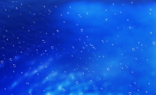 Blauer Hintergrund mit Blasen HD Wallpaper, blaue Tapete, Aero, bunt, blau, mit, Hintergrund, Blasen, HD-Hintergrundbild HD wallpaper