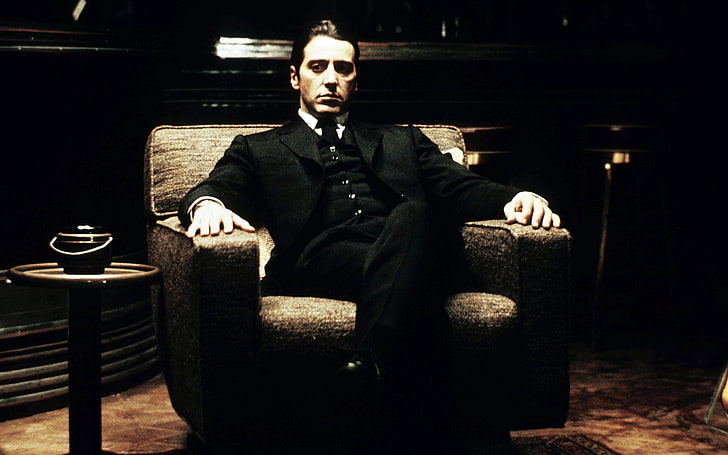 Al Pacino, The Godfather, filmer, Michael Corleone, HD tapet
