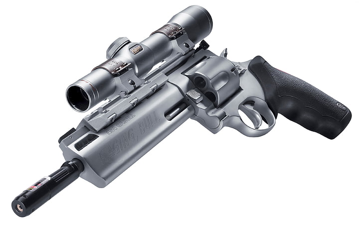 44 Remington Magnum., Aim, Taureau Raging Bull, Fond d'écran HD