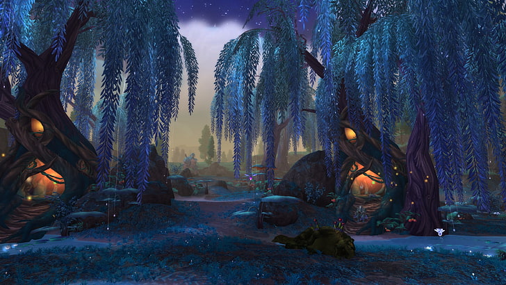 Shadowmoon Valley, video game, dunia warcraft, World Of Warcraft: Warlords Of Draenor, Wallpaper HD