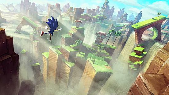 Sonic, Sonic Forces, Sonic the Hedgehog, HD tapet HD wallpaper