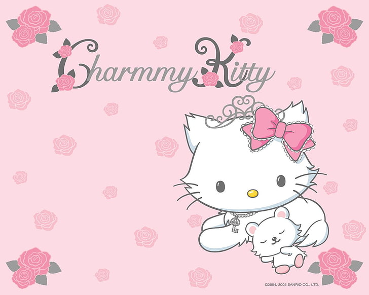 خلفية Charmmy Kitty ، أنيمي ، Hello Kitty، خلفية HD