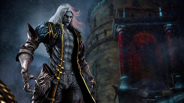 villain character, Castlevania, Alucard, video games, Castlevania: Lords of Shadow 2, HD wallpaper