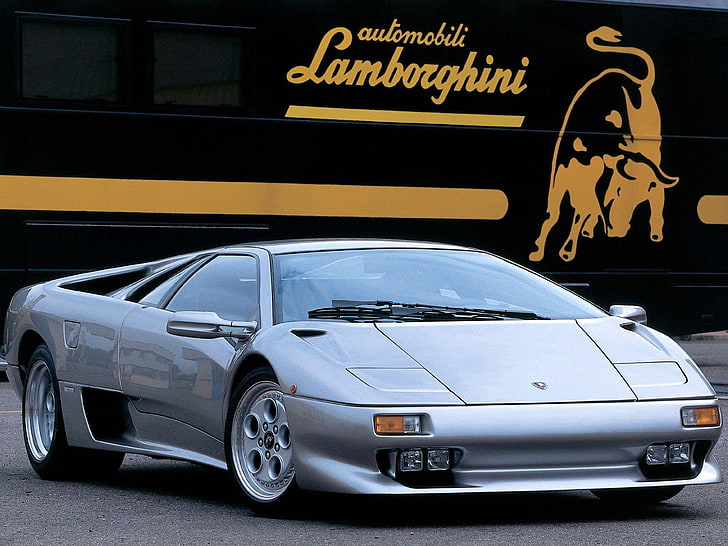1993, Diablo, Lamborghini, суперкар, суперкары, HD обои