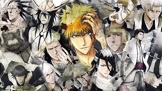 brauner und schwarzer Tiger Plüschtier, Bleach, Anime, Kurosaki Ichigo, HD-Hintergrundbild HD wallpaper
