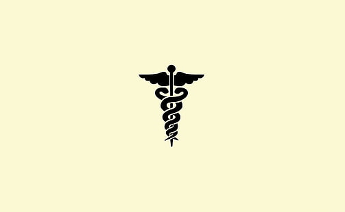 医療シンボル、カドゥケウスのロゴ、エアロ、ベクターアート、シンボル、医療、 HDデスクトップの壁紙 HD wallpaper