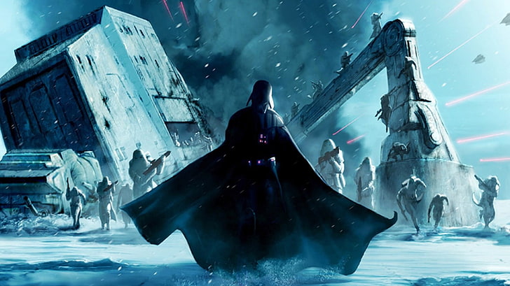 Star Wars Battlefront illustration, Star Wars, Darth Vader, HD wallpaper