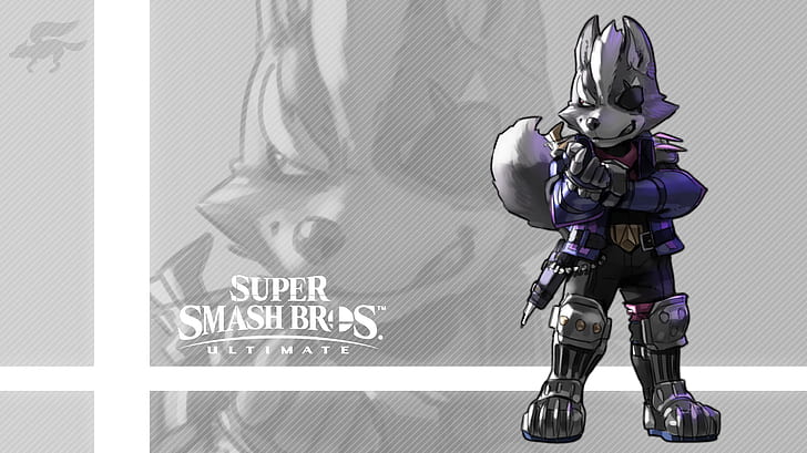 Video Game, Super Smash Bros. Ultimate, Wolf O'Donnell, Wallpaper HD