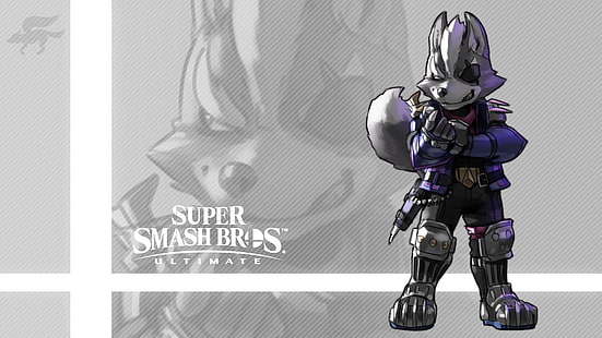 Gra wideo, Super Smash Bros. Ultimate, Wolf O'Donnell, Tapety HD HD wallpaper