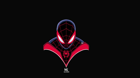 spiderman menjadi ayat laba-laba, film 2018, film, spiderman, film animasi, hd, artis, karya seni, artstation, Wallpaper HD HD wallpaper