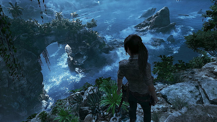 Shadow of the Tomb Raider, Tomb Raider 2018, วิดีโอเกม, คอนเซ็ปต์อาร์ต, น้ำ, Tomb Raider, วอลล์เปเปอร์ HD