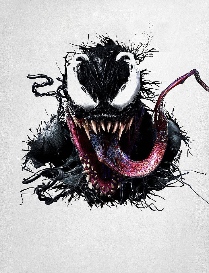 Venom, Marvel Comics, IMAX, Poster, HD, HD тапет, тапет за телефон