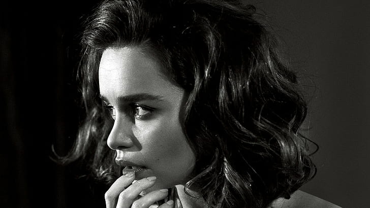 wanita, Emilia Clarke, Wallpaper HD