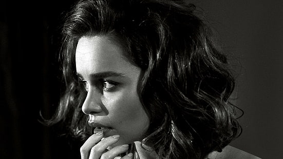 wanita, Emilia Clarke, Wallpaper HD HD wallpaper