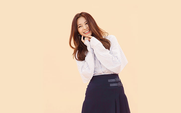 kpop, tzuyu, smile, girl, asian, HD wallpaper