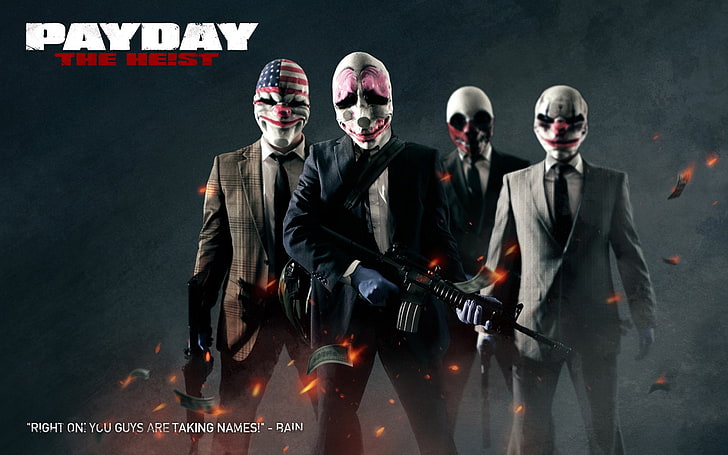 Payday The Heist digital wallpaper, Payday, Payday: The Heist, HD wallpaper