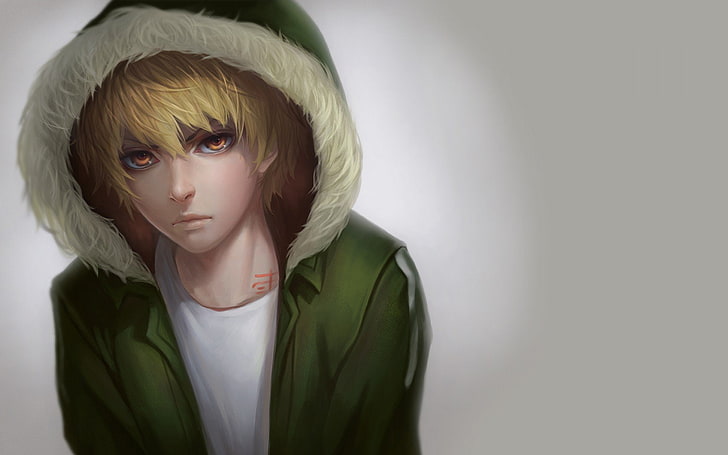 Blonde-haired boy animated character HD wallpapers free download |  Wallpaperbetter