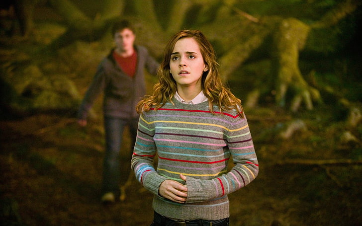 Harry Potter, Harry Potter et la coupe de feu, Emma Watson, Hermione Granger, Fond d'écran HD