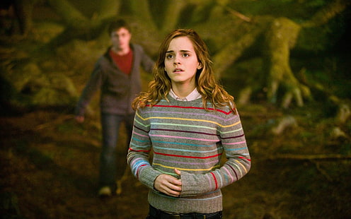 Harry Potter, Harry Potter och eldbägaren, Emma Watson, Hermione Granger, HD tapet HD wallpaper