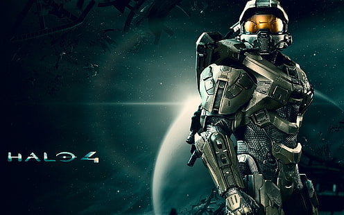 Halo 4 case cover, Halo 4, Master Chief, video games, Xbox One, Halo, HD wallpaper HD wallpaper
