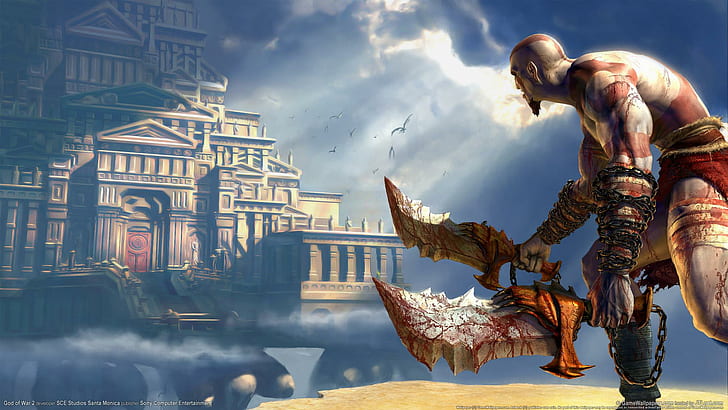God of War 2 Spiel, Spiel, Spiele, HD-Hintergrundbild