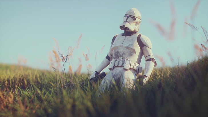 Star Wars, Clone Trooper, Figurine, Tapety HD