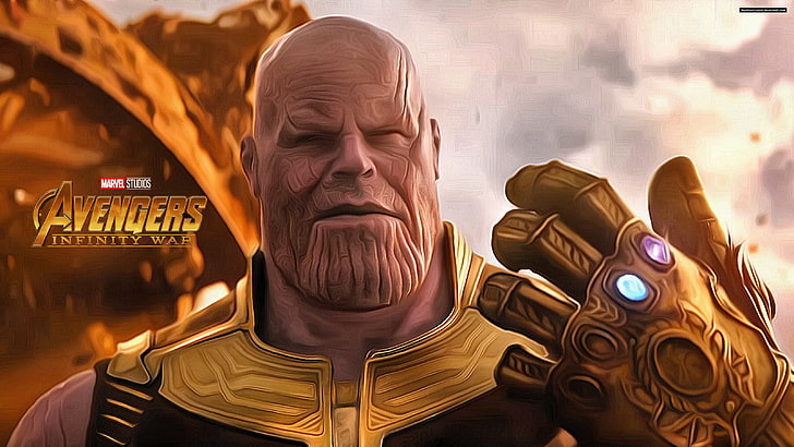 Pembalas: Perang Infinity, Thanos, Wallpaper HD