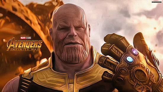 Pembalas: Perang Infinity, Thanos, Wallpaper HD HD wallpaper