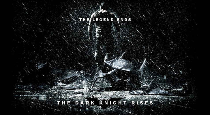 DIE LEGENDE ENDET, The Dark Knight Rises Vektorgrafik, Filme, Batman, 2012, Dunkel, Ritter, steigt, HD-Hintergrundbild