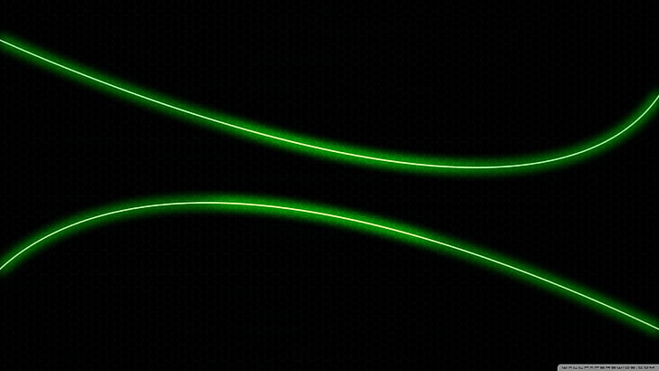 green, light wallpaper 2560x1440, neon, HD wallpaper