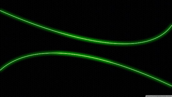 zielona, ​​jasna tapeta 2560x1440, neonowa, Tapety HD HD wallpaper