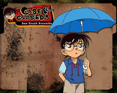 Anime, detective Conan, custodia chiusa, Sfondo HD HD wallpaper