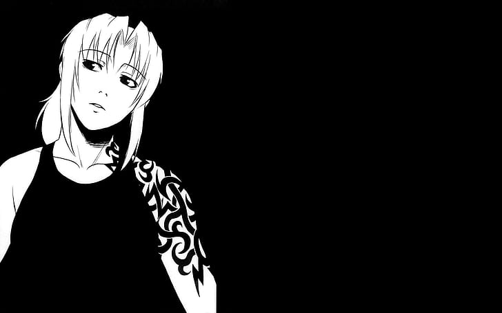 Revy - Black Lagoon, female anime character, anime, 1920x1200, black lagoon, revy, HD wallpaper