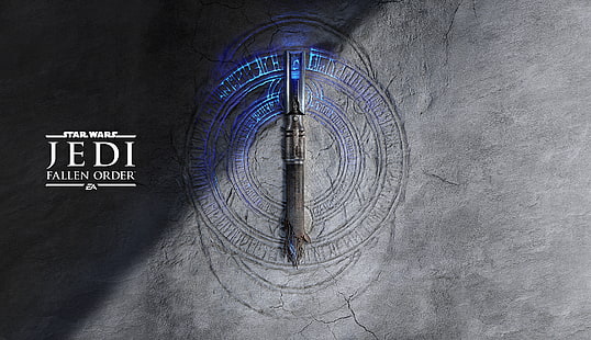 Jedi: Ordem Caída, Guerra nas Estrelas, sabre de luz, EA, HD papel de parede HD wallpaper