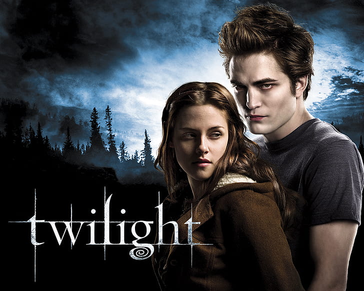 Twilight, filmer, man, kvinna, kändisar, vampyr, kärlekshistoria, twilight, filmer, man, kvinna, kändisar, vampyr, kärlekshistoria, HD tapet
