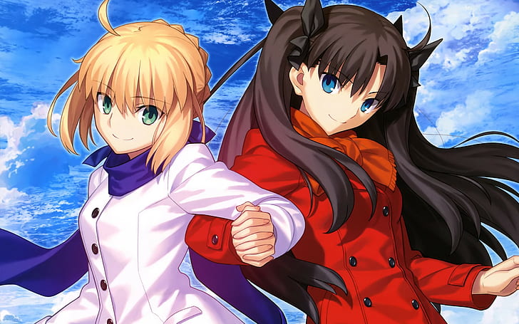Schicksals-Reihe, Säbel, Tohsaka Rin, HD-Hintergrundbild